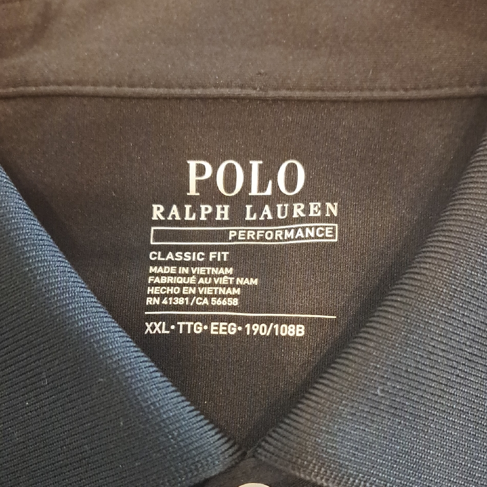 Polo by Ralph Lauren Men's Dark Gray Performance Polo